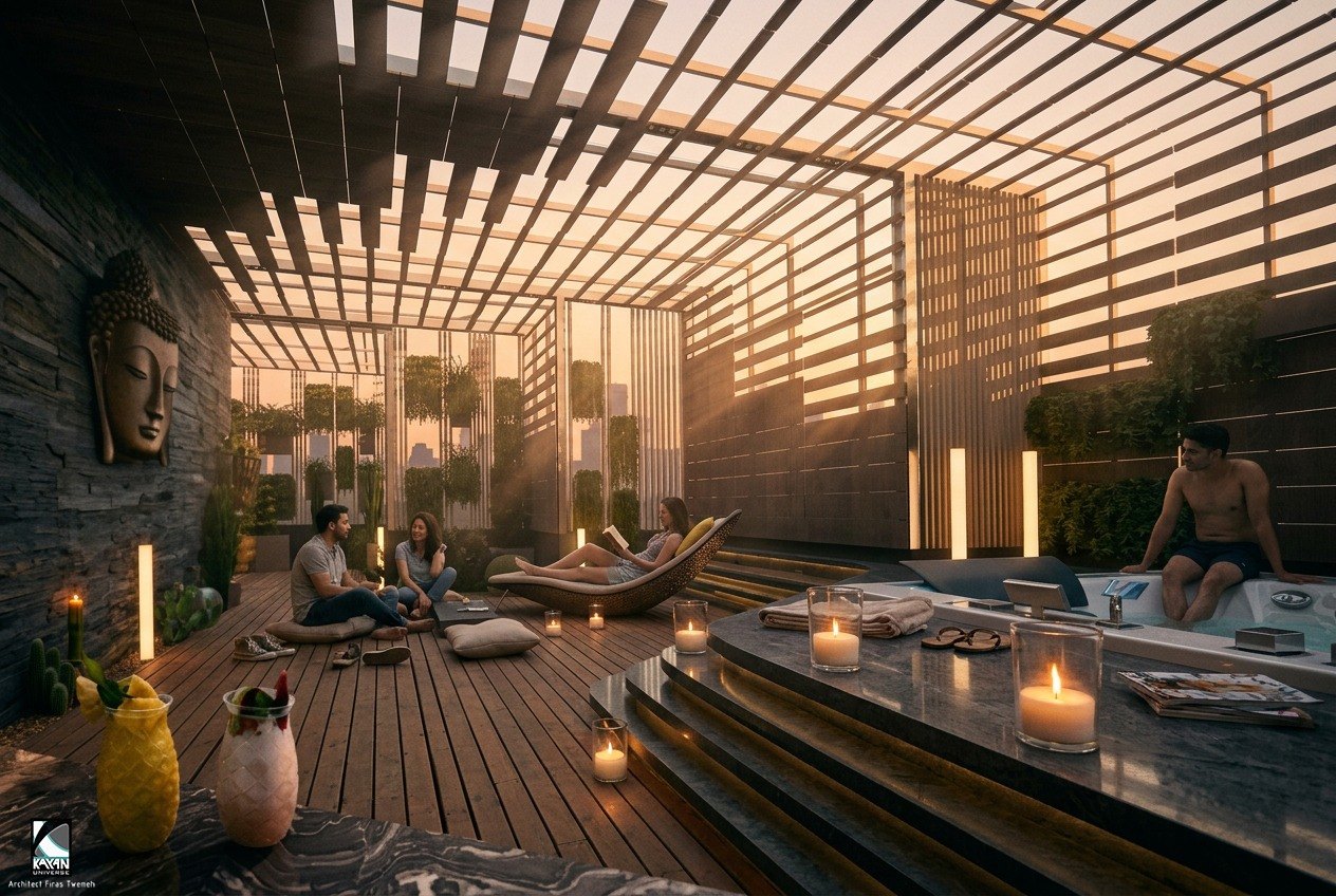 Roof garden, Mr. Munjid Azza.