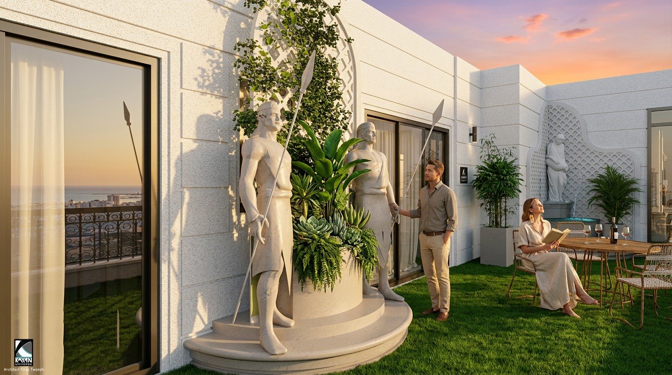 Roof garden, Mr. George Nissan.