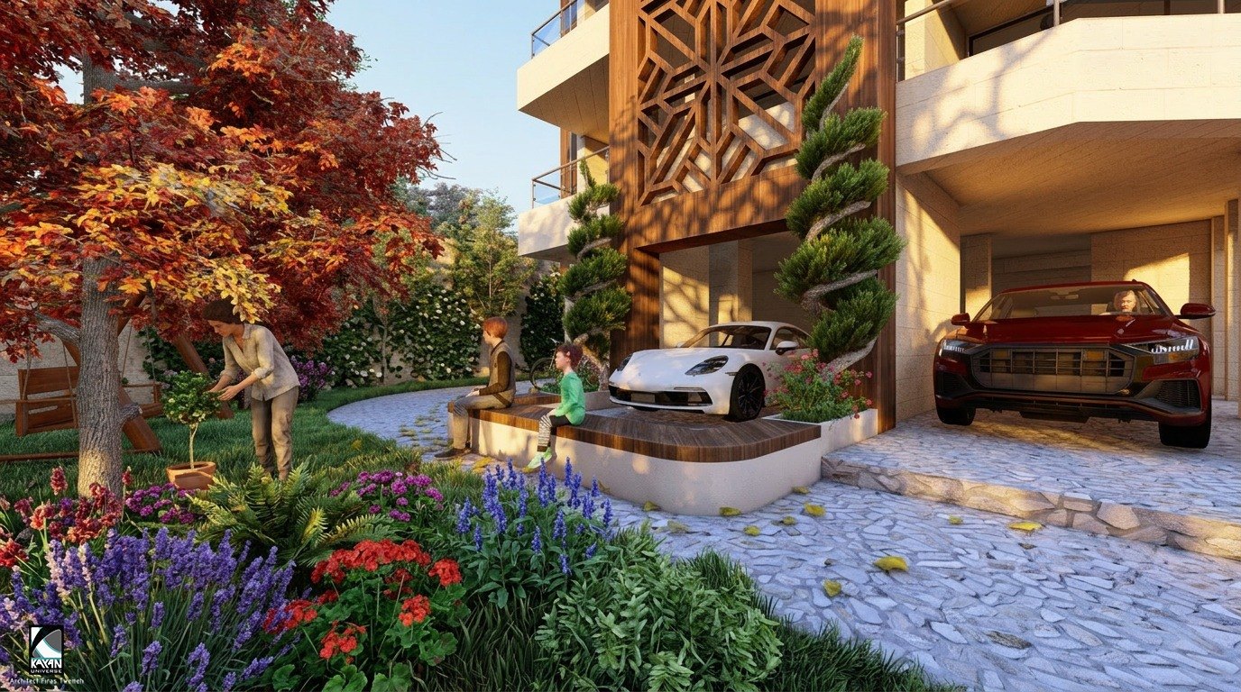 Housing landscape, Mr.Jamil Kussa.
