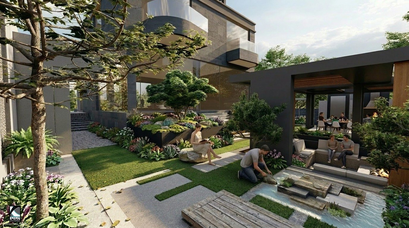 Villa Landscape, Mr. Khalil Sabat