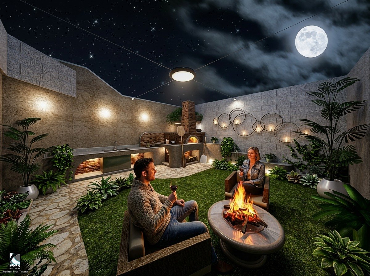 Penthouse garden, Mr. Remon Nazzal.