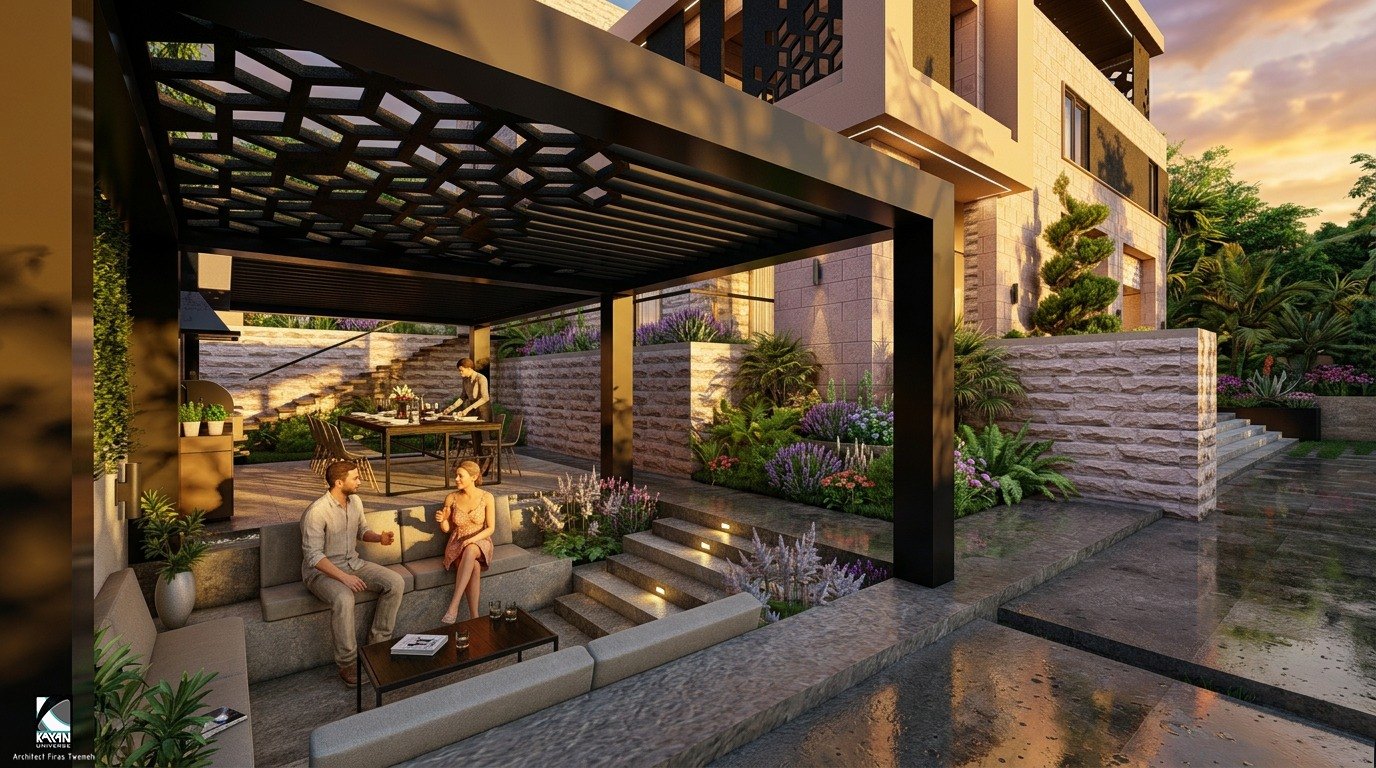 Villa Landscape, Mr. Abdulla Jerashi