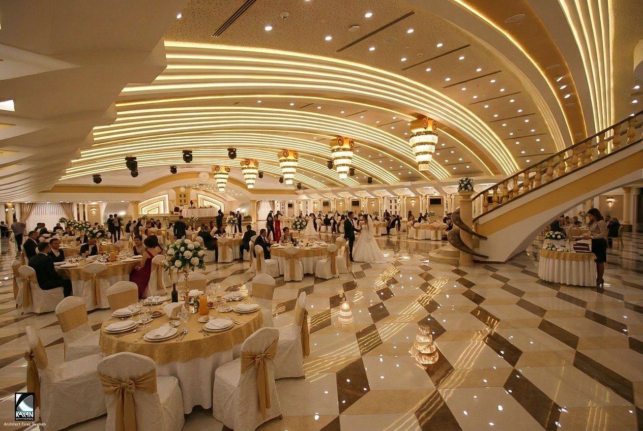 Wedding hall, Golden Park Resort.