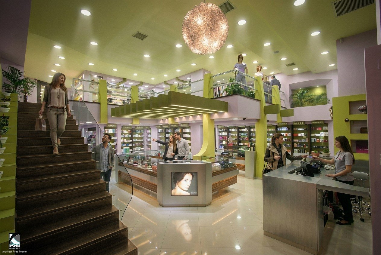 Cosmetics shop, Beauty Net.