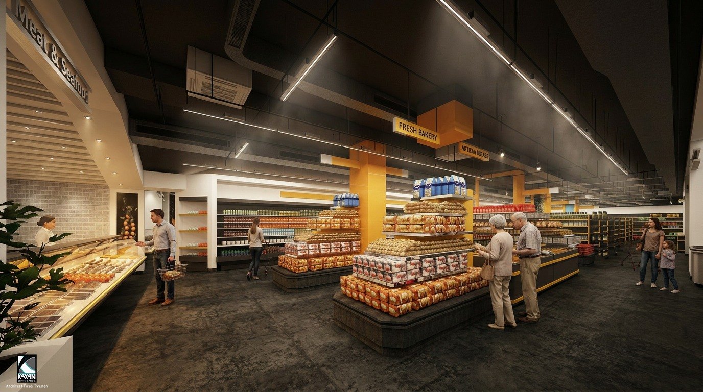 Supermarket, George Handal Market.