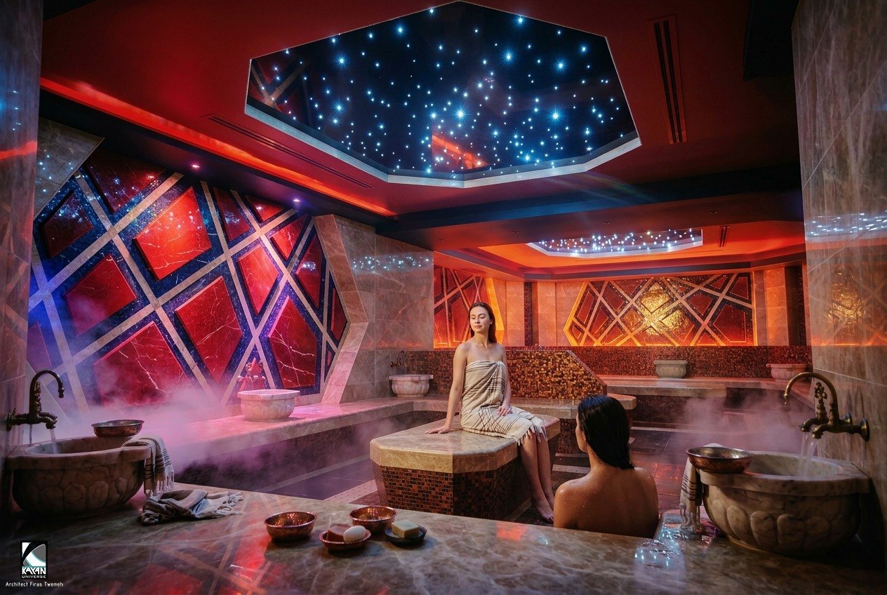 Turkish Bath, Ronza and Ely Spa.
