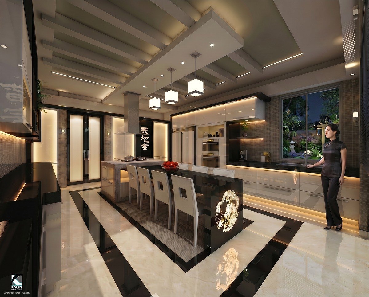 Kitchen, Villa Mr. Mike Canawati.