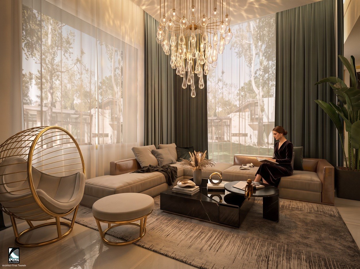 Living room, Apartment for Mr. Ronney Kussa.