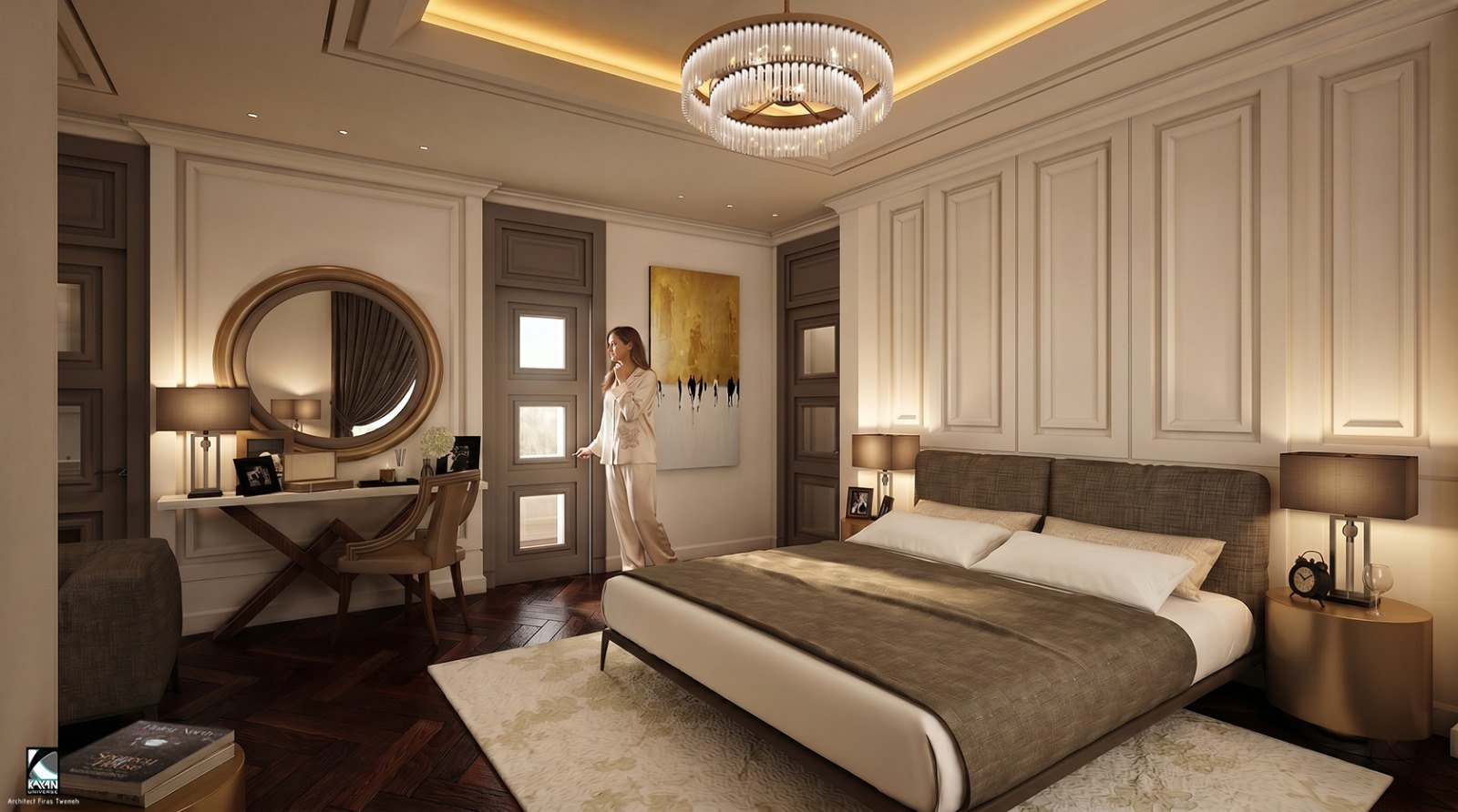 Master Bedroom, Villa Mr. Bassem Jamouse.