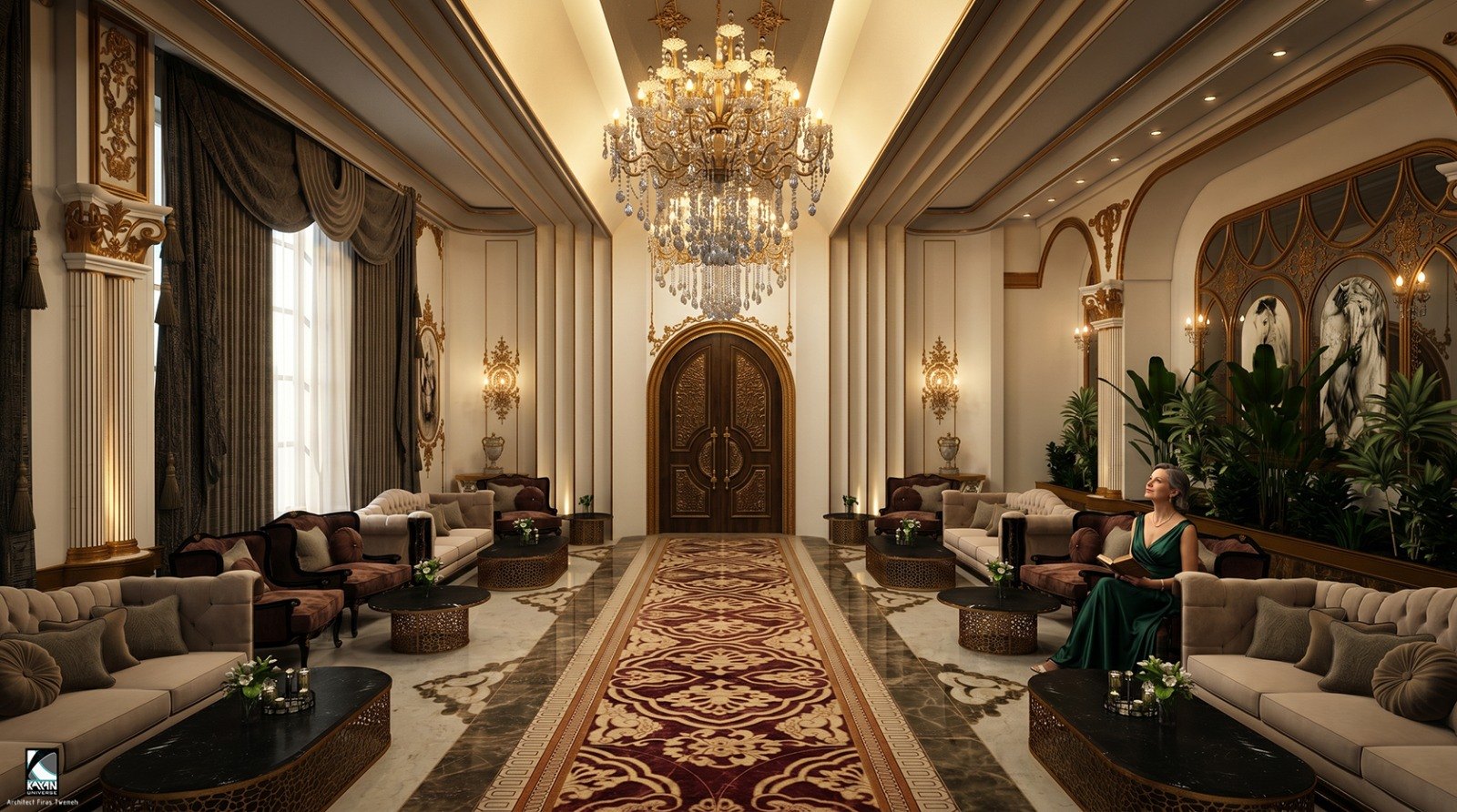 Guest Diwan, Turki Castle.