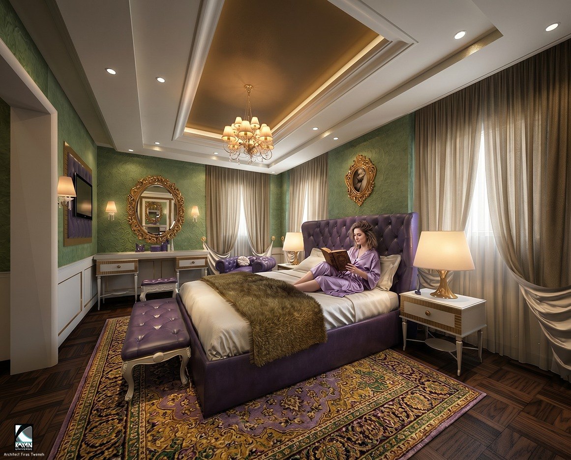 girls bed room, Villa Mr. Michel Lama.