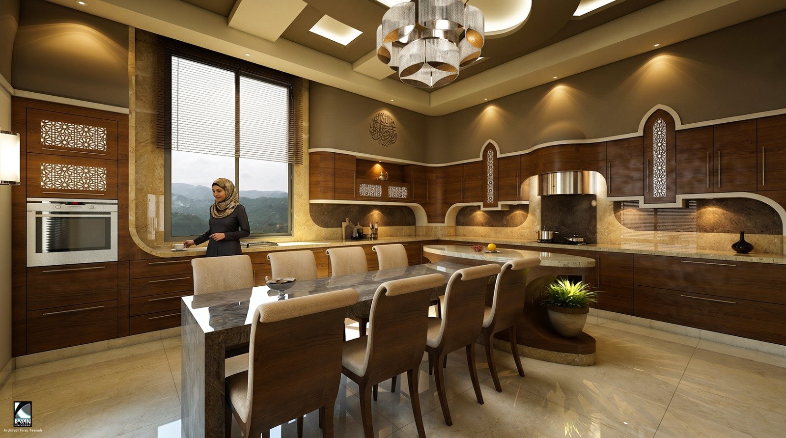 Kitchen, Villa Mr. Nasser Nassar.